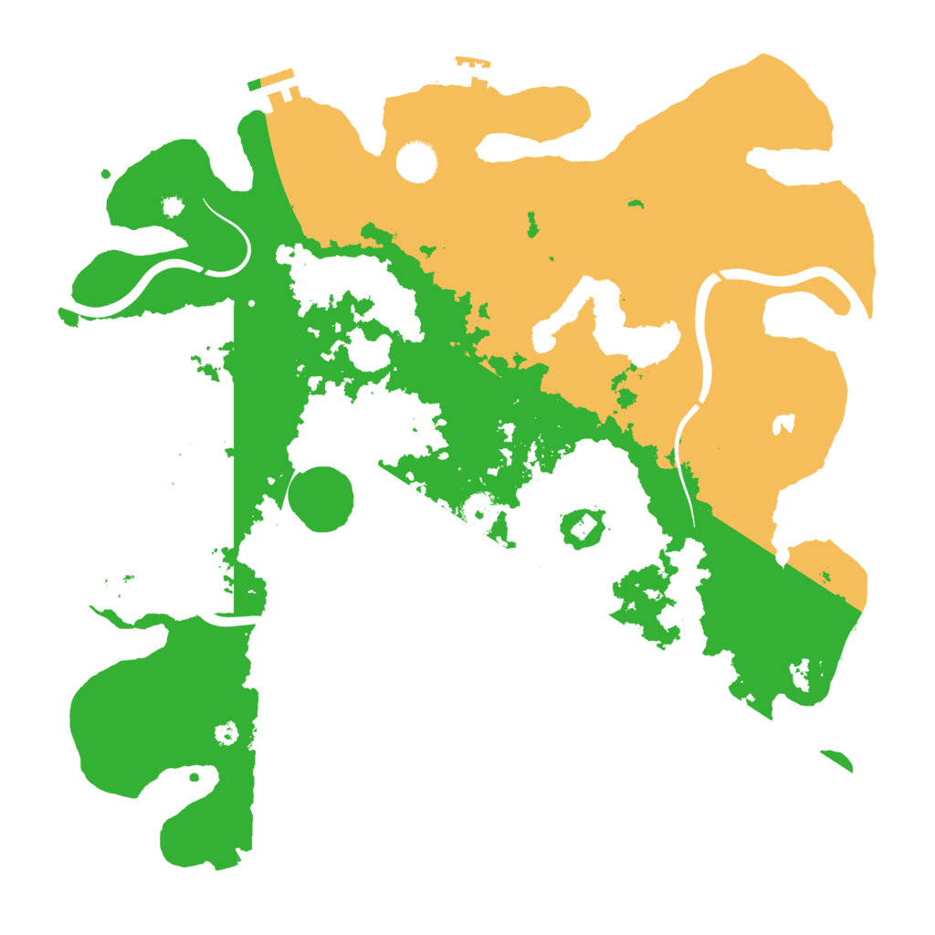 Biome Rust Map: Procedural Map, Size: 4000, Seed: 26647707