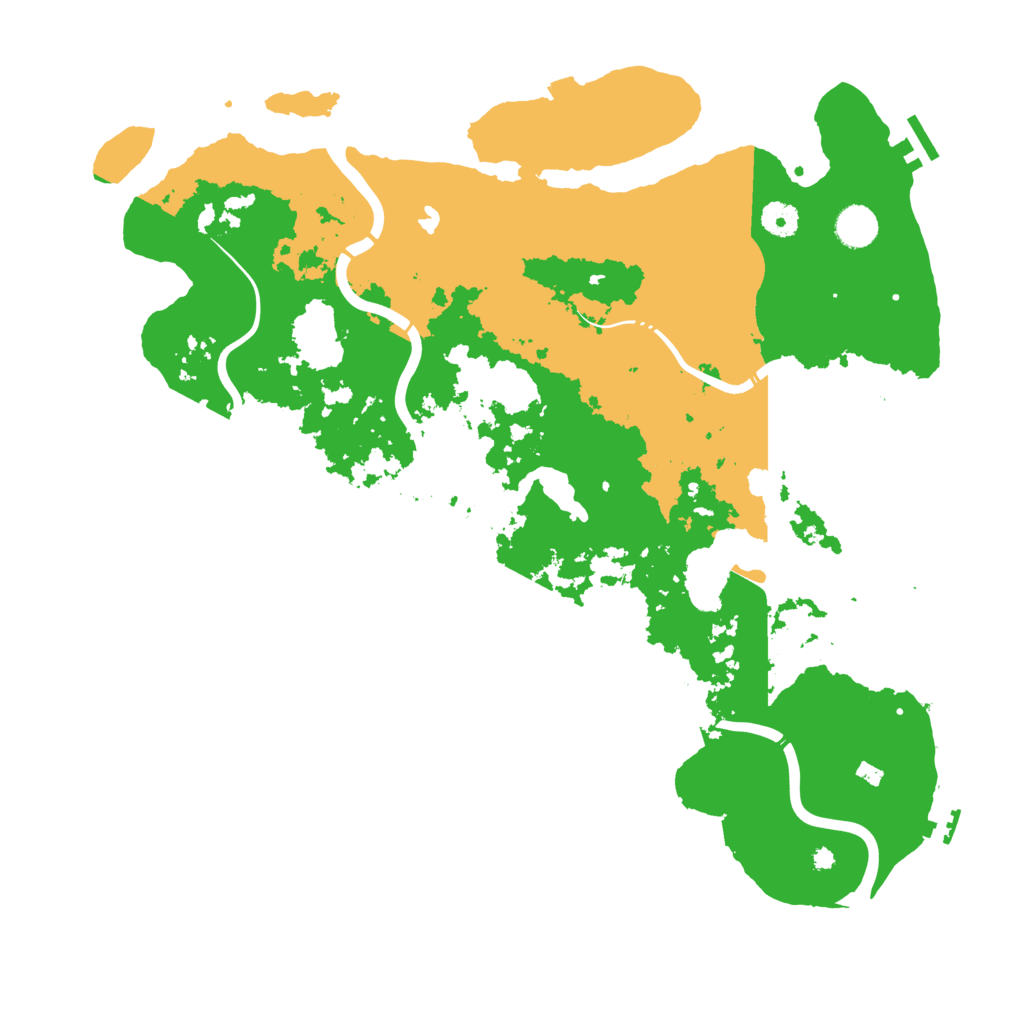 Biome Rust Map: Procedural Map, Size: 4250, Seed: 985412