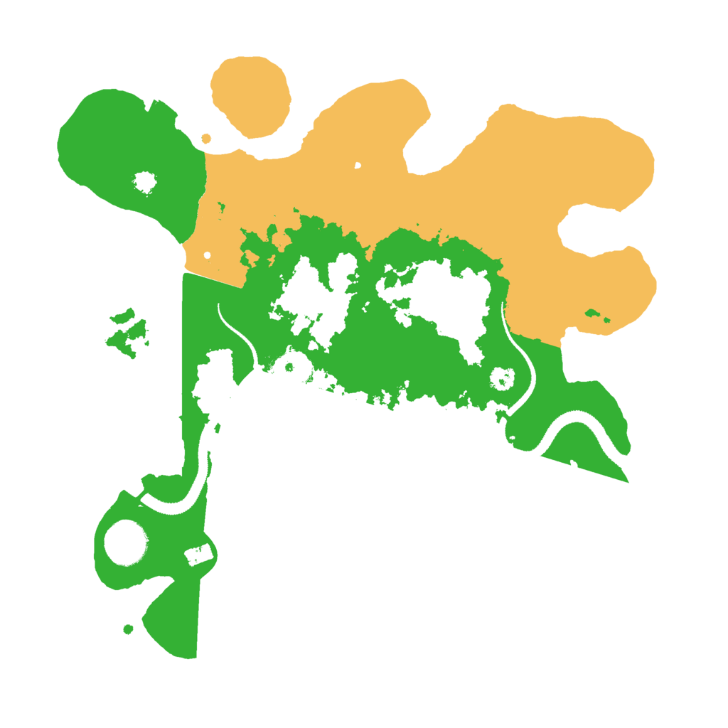 Biome Rust Map: Procedural Map, Size: 3000, Seed: 846322844