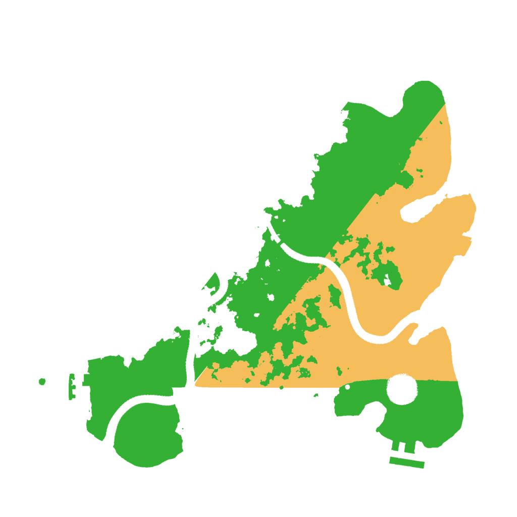 Biome Rust Map: Procedural Map, Size: 3000, Seed: 7632940