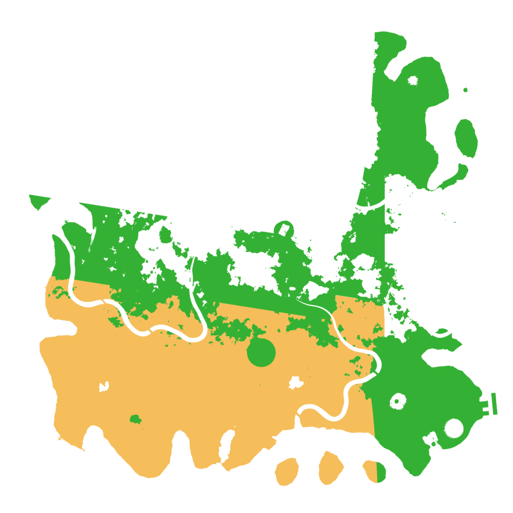 Biome Rust Map: Procedural Map, Size: 4750, Seed: 313896039