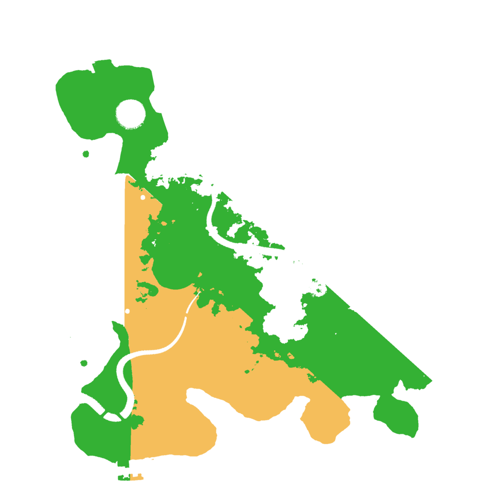 Biome Rust Map: Procedural Map, Size: 3000, Seed: 444777651