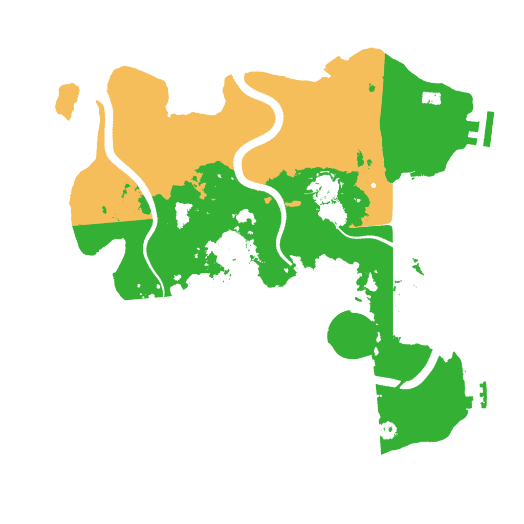 Biome Rust Map: Procedural Map, Size: 3000, Seed: 971831