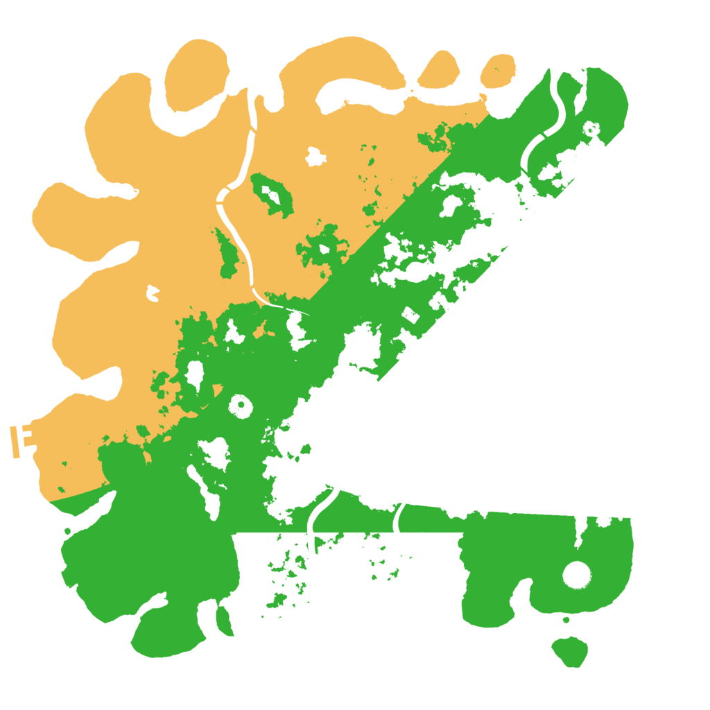 Biome Rust Map: Procedural Map, Size: 4500, Seed: 1709524038