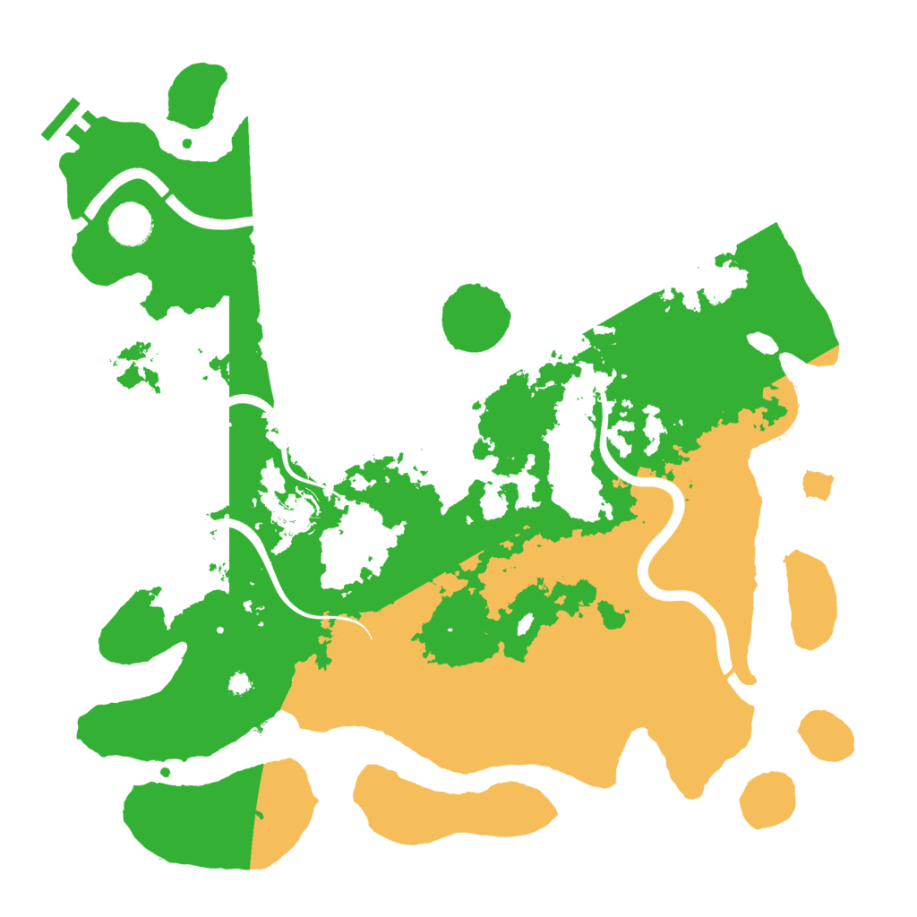 Biome Rust Map: Procedural Map, Size: 3750, Seed: 557952103