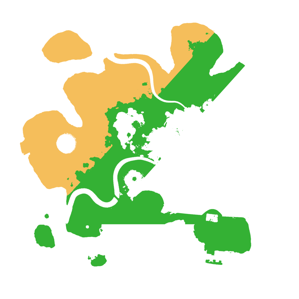 Biome Rust Map: Procedural Map, Size: 2700, Seed: 1775736109