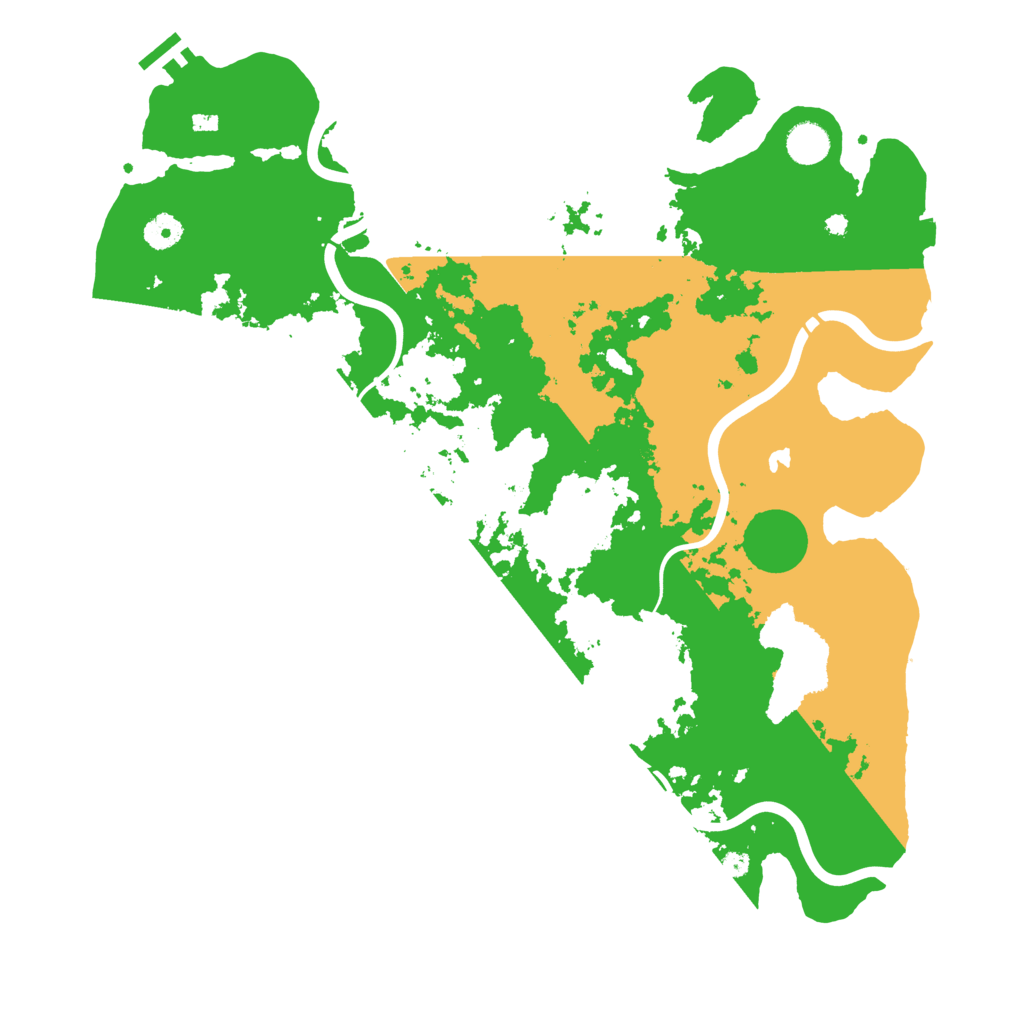 Biome Rust Map: Procedural Map, Size: 4250, Seed: 2207264