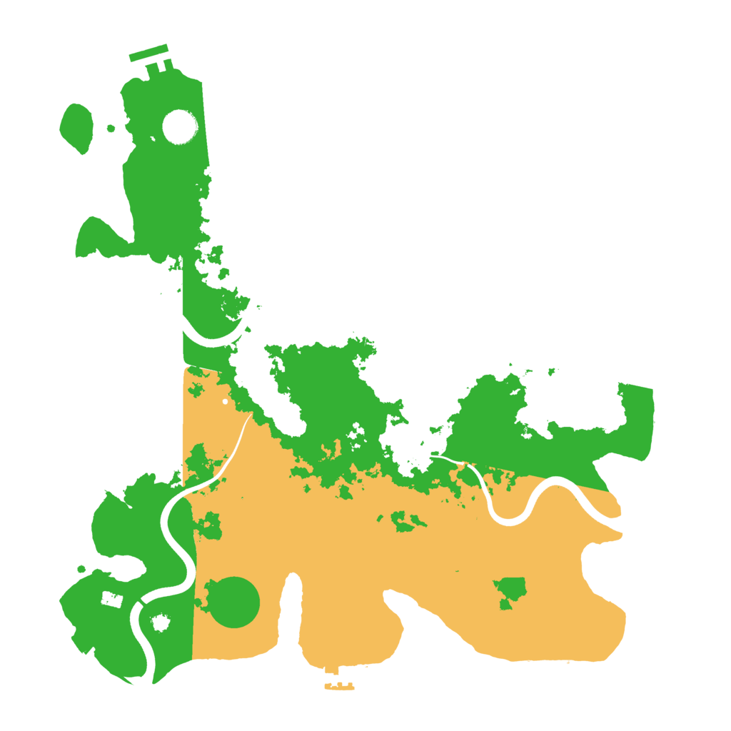 Biome Rust Map: Procedural Map, Size: 3750, Seed: 1475137743