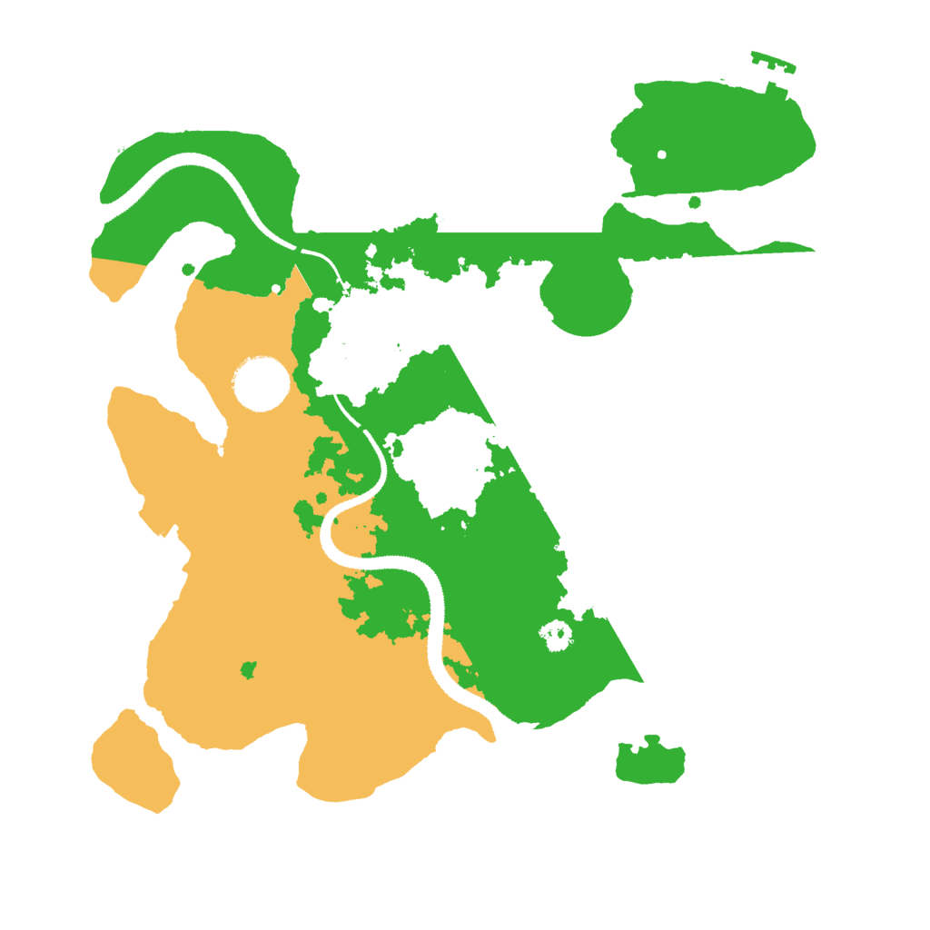Biome Rust Map: Procedural Map, Size: 3000, Seed: 15246918