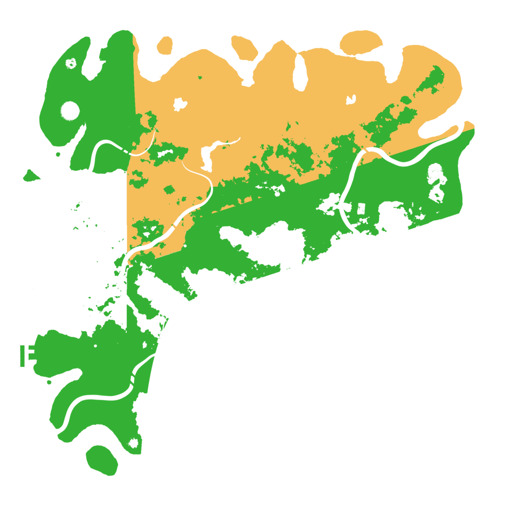 Biome Rust Map: Procedural Map, Size: 4750, Seed: 767804334