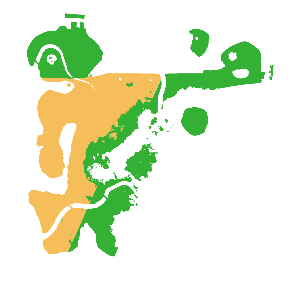 Biome Rust Map: Procedural Map, Size: 3000, Seed: 789822366