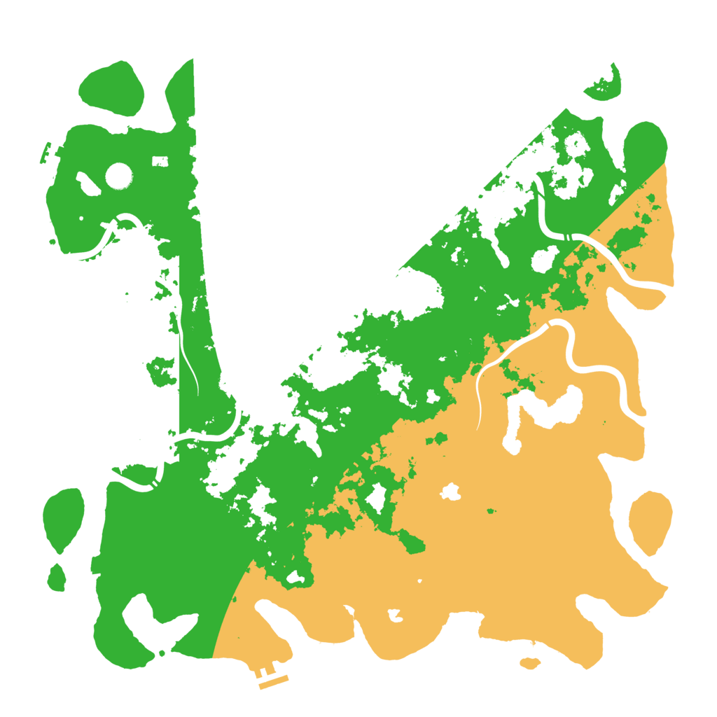 Biome Rust Map: Procedural Map, Size: 4800, Seed: 1010094640