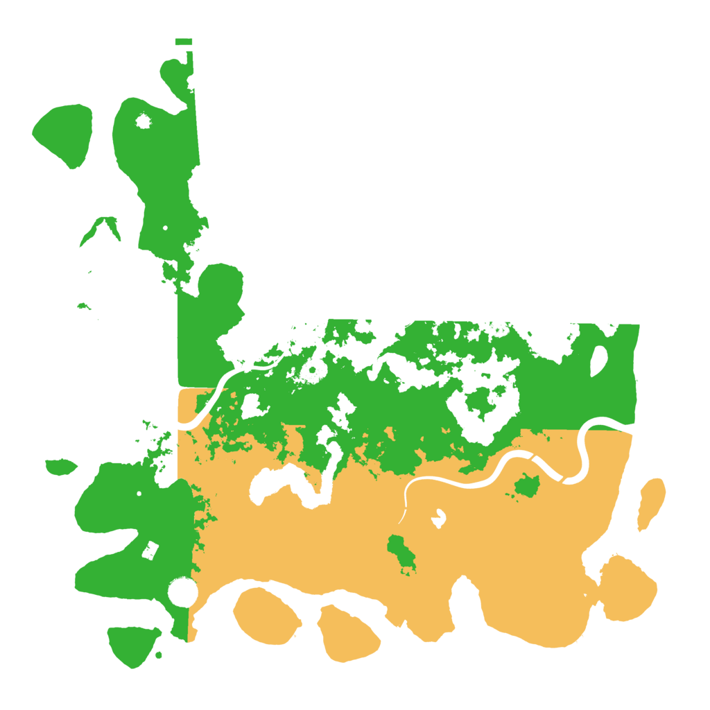 Biome Rust Map: Procedural Map, Size: 4250, Seed: 813258004