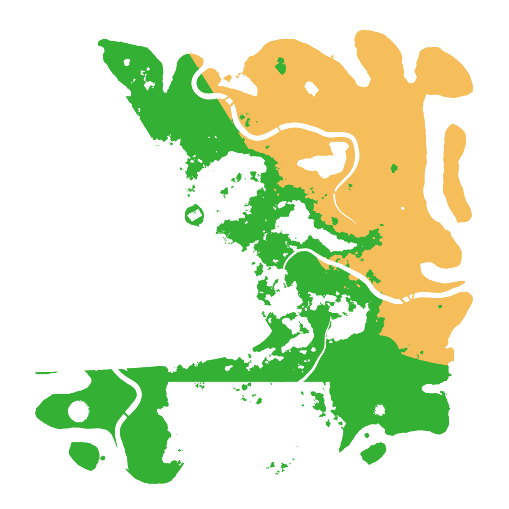 Biome Rust Map: Procedural Map, Size: 4250, Seed: 475796767