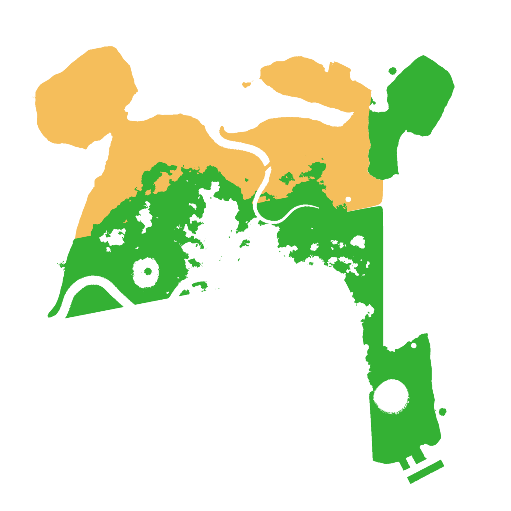 Biome Rust Map: Procedural Map, Size: 2700, Seed: 293717530