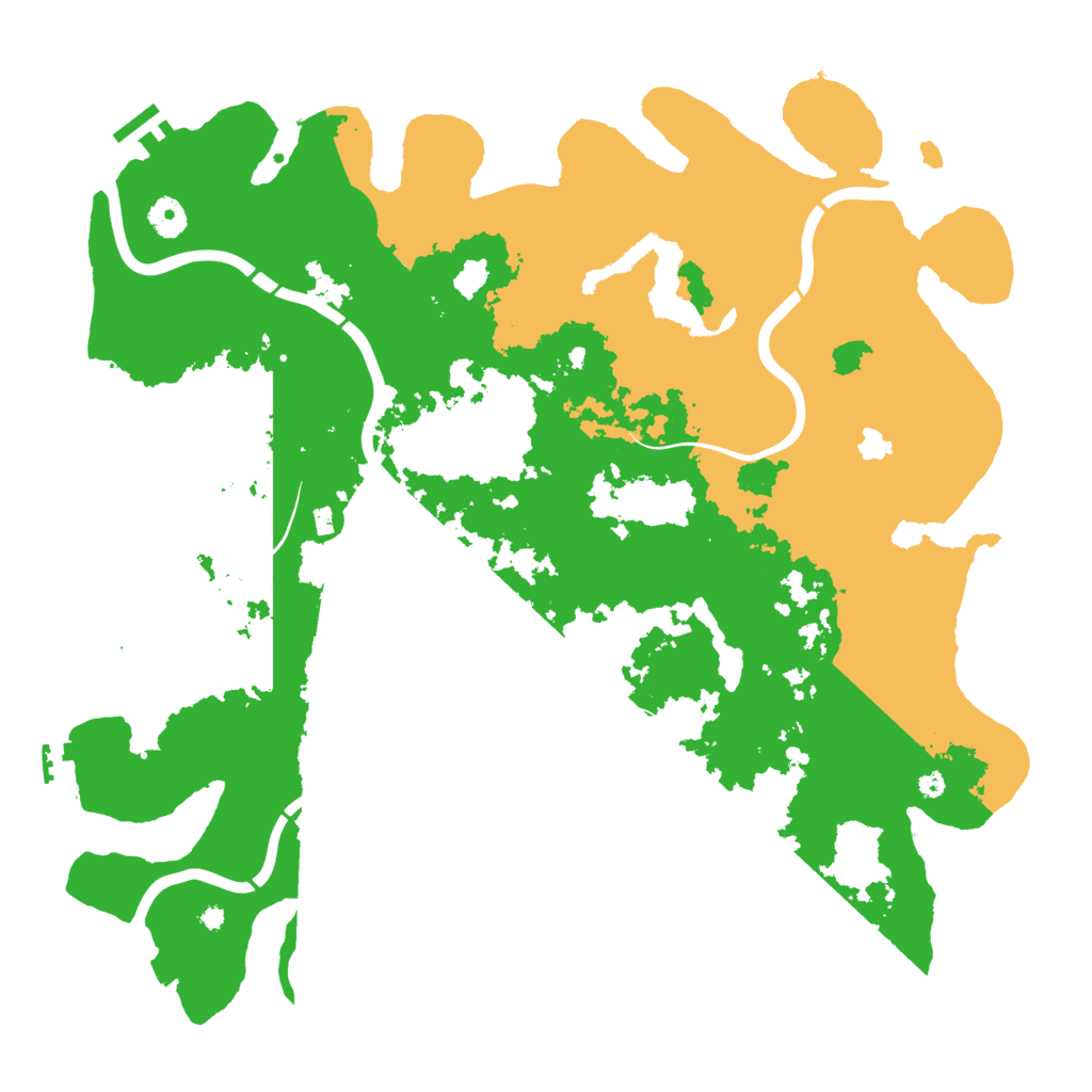 Biome Rust Map: Procedural Map, Size: 4250, Seed: 1193177614