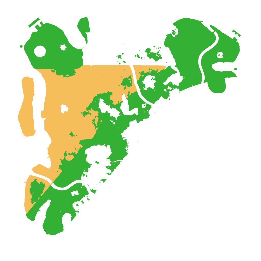 Biome Rust Map: Procedural Map, Size: 4000, Seed: 1351284803