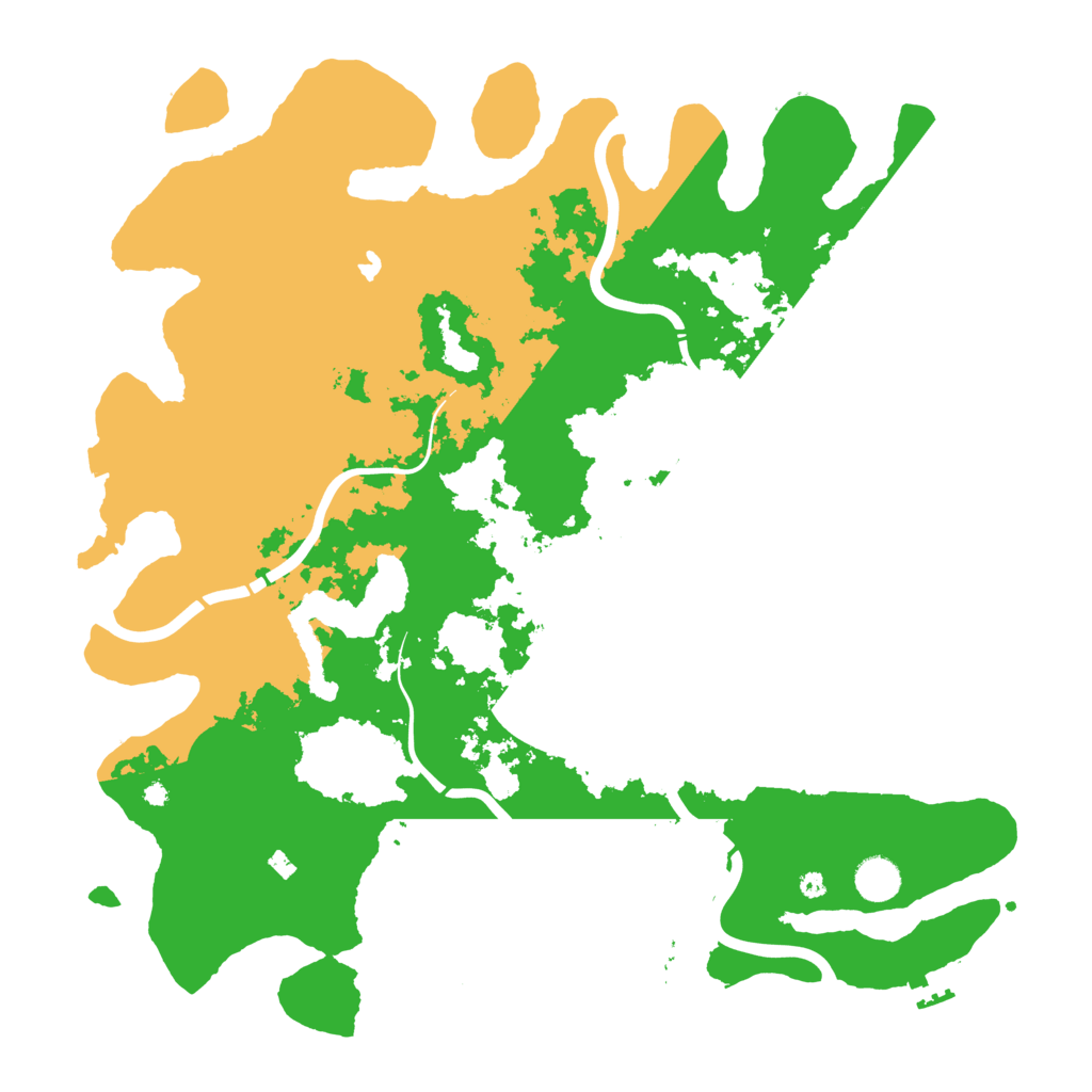 Biome Rust Map: Procedural Map, Size: 4250, Seed: 1615734339