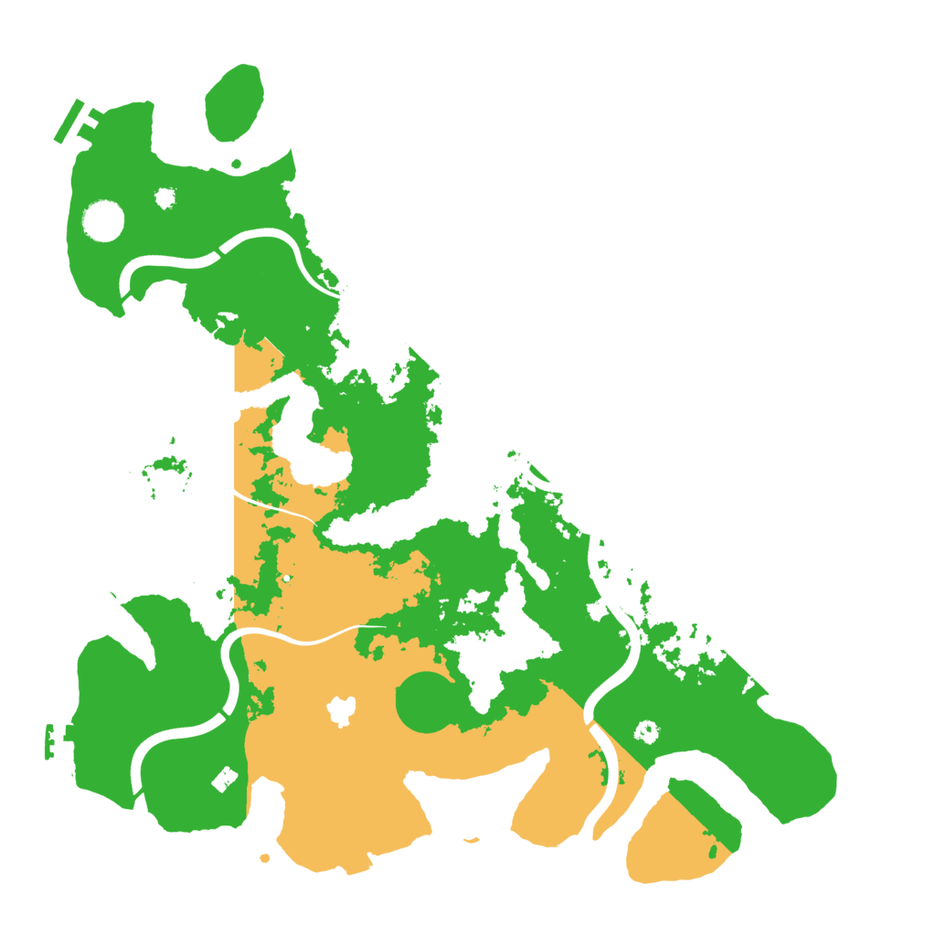 Biome Rust Map: Procedural Map, Size: 4000, Seed: 4987565