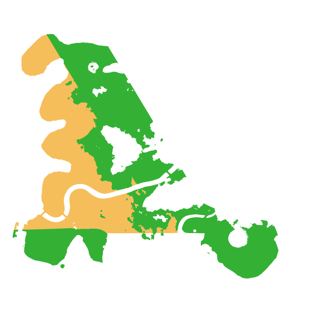 Biome Rust Map: Procedural Map, Size: 3000, Seed: 6138024