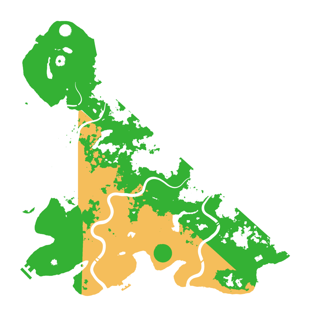Biome Rust Map: Procedural Map, Size: 4500, Seed: 643996