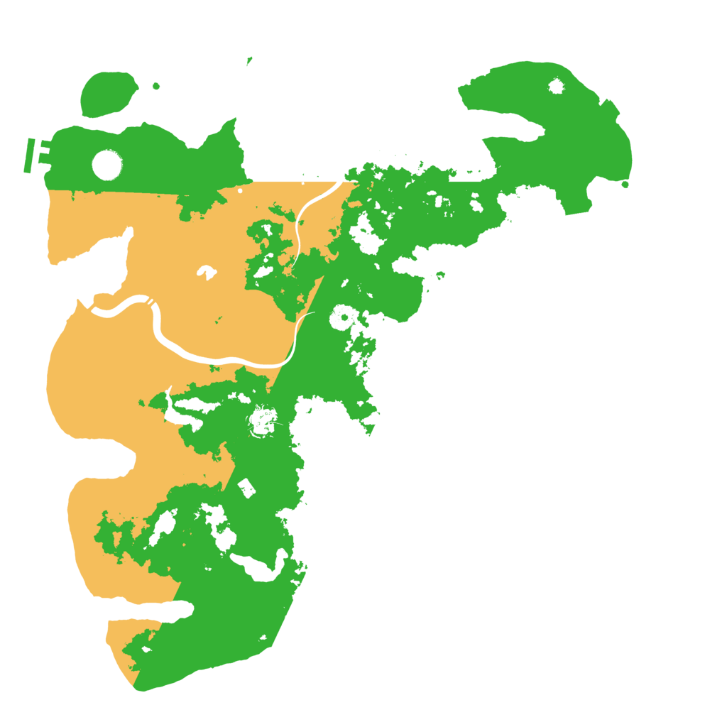 Biome Rust Map: Procedural Map, Size: 4250, Seed: 566914179
