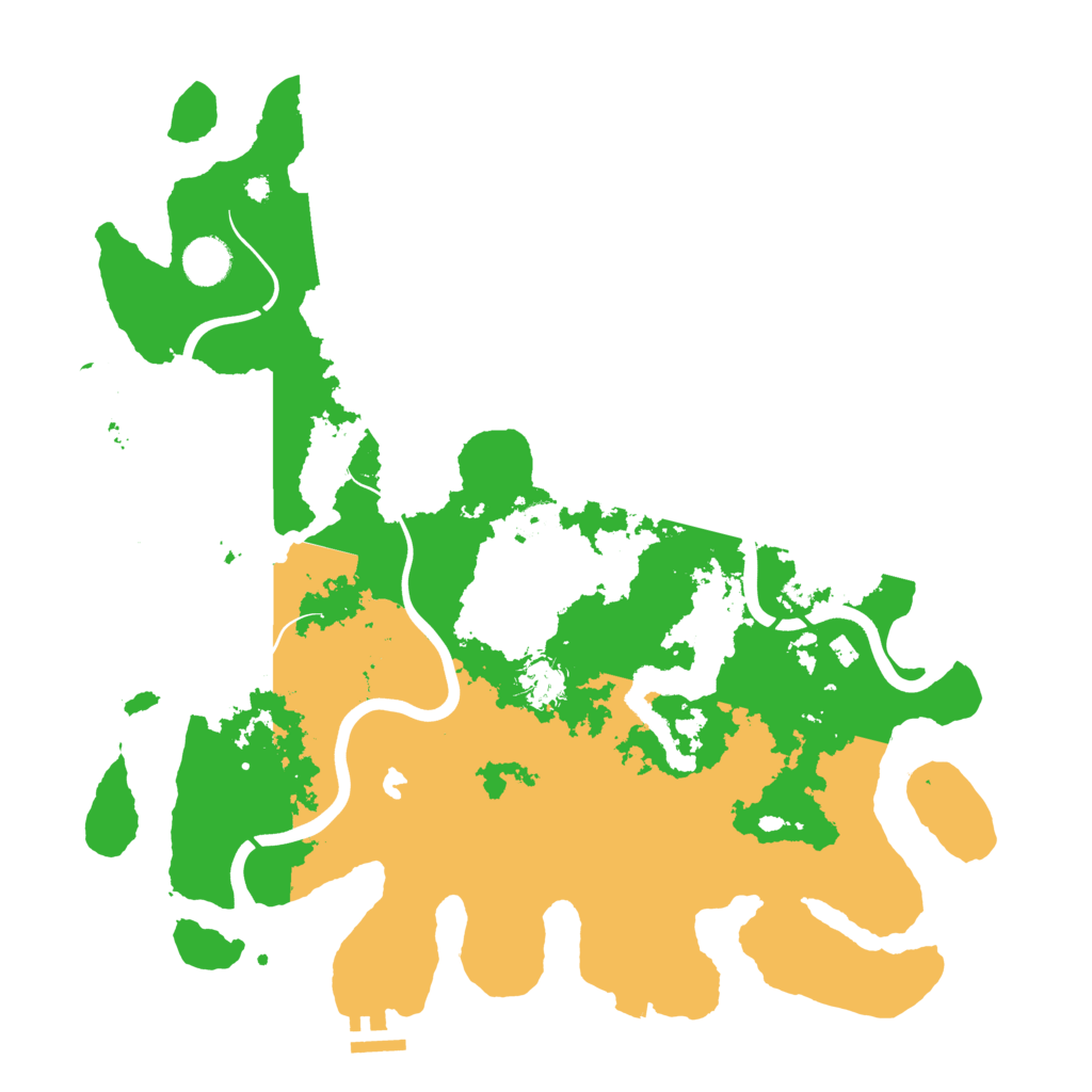 Biome Rust Map: Procedural Map, Size: 4000, Seed: 879492539