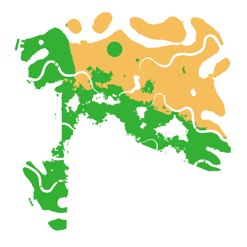 Biome Rust Map: Procedural Map, Size: 4250, Seed: 1874140434