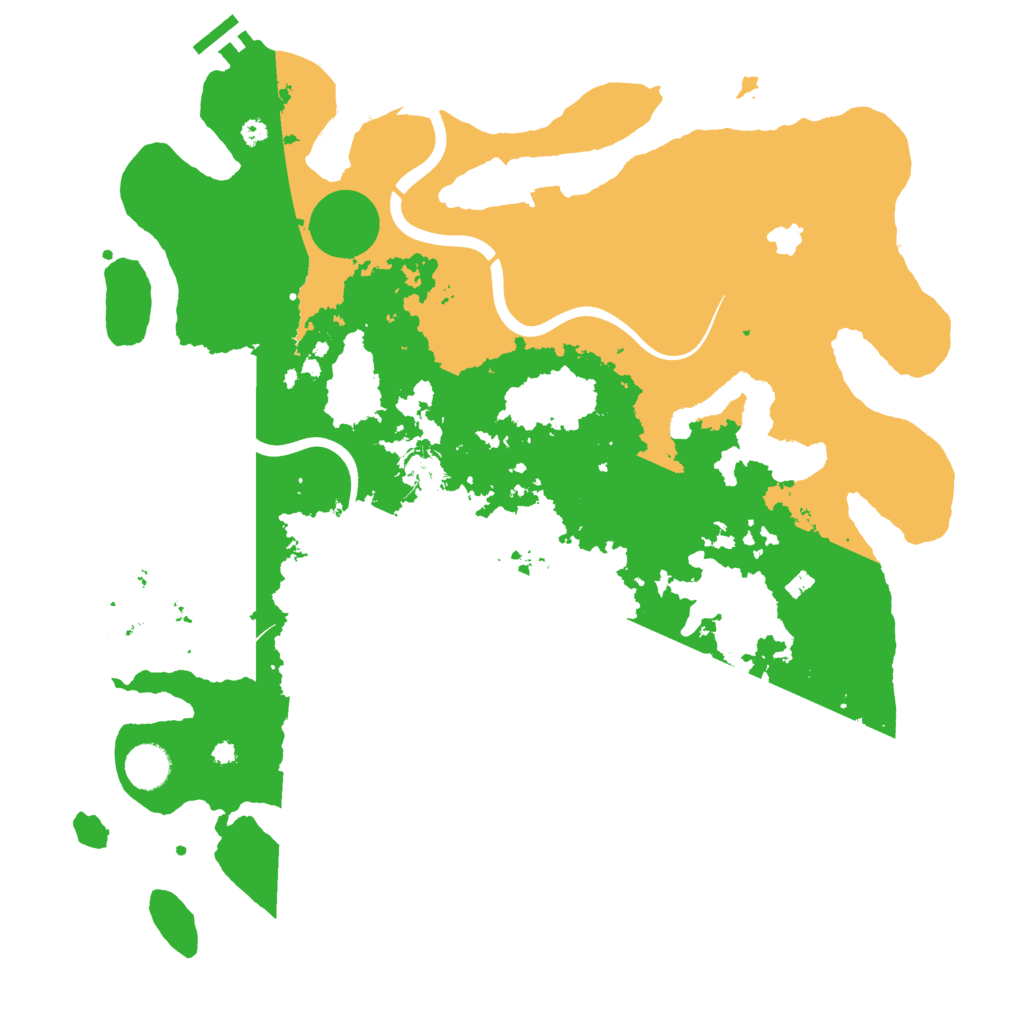 Biome Rust Map: Procedural Map, Size: 4000, Seed: 998193
