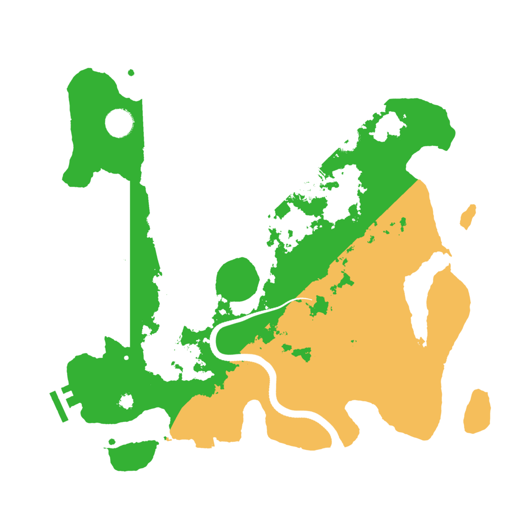 Biome Rust Map: Procedural Map, Size: 3250, Seed: 1869626061