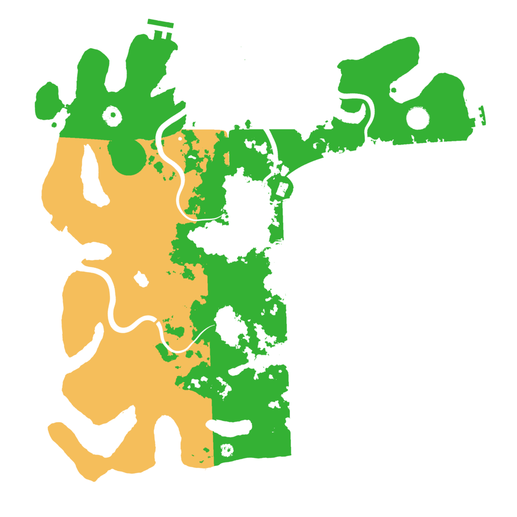 Biome Rust Map: Procedural Map, Size: 4000, Seed: 1672247718