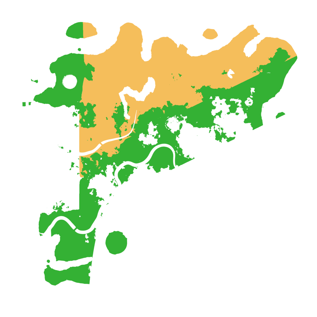 Biome Rust Map: Procedural Map, Size: 4000, Seed: 1639188498