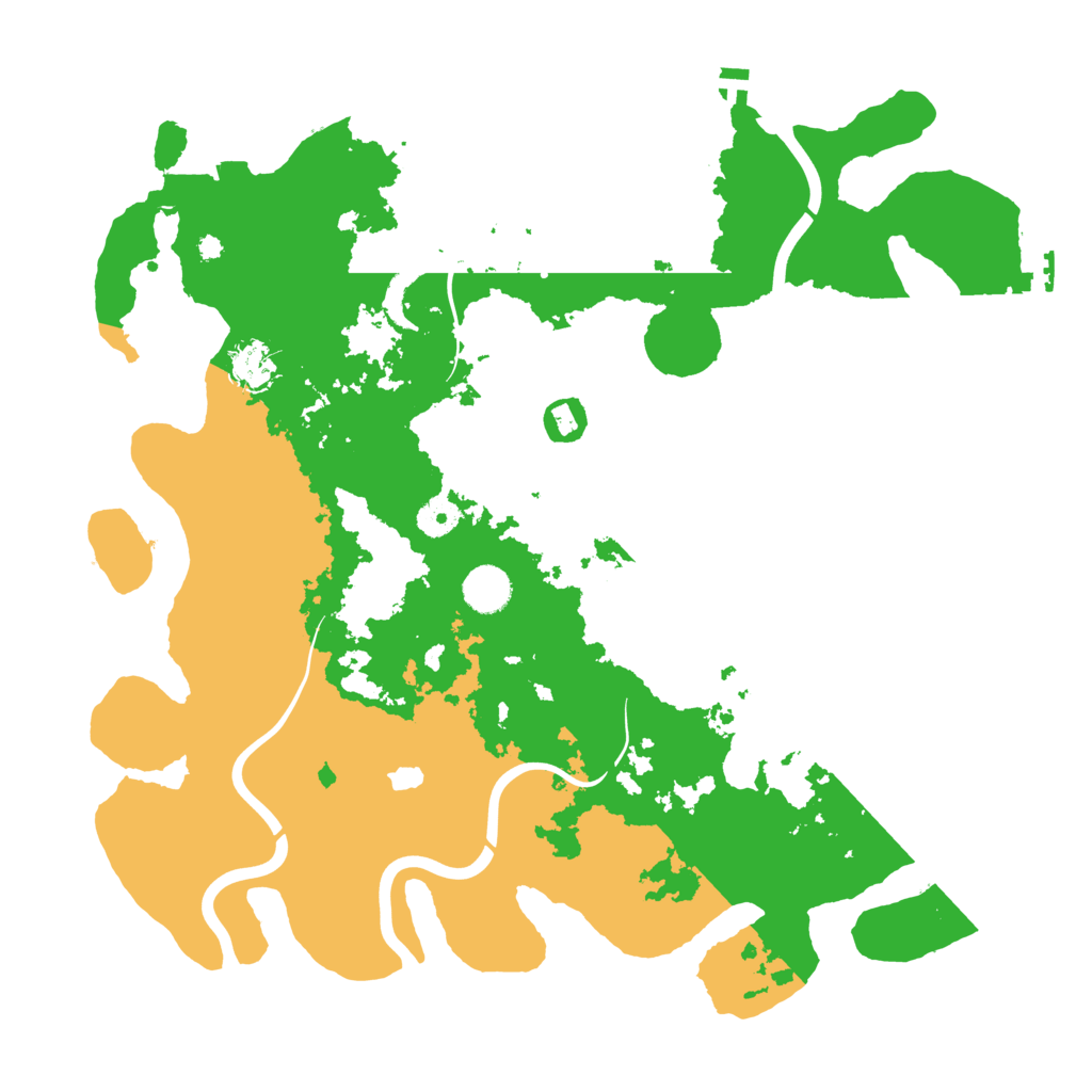 Biome Rust Map: Procedural Map, Size: 4050, Seed: 386478564