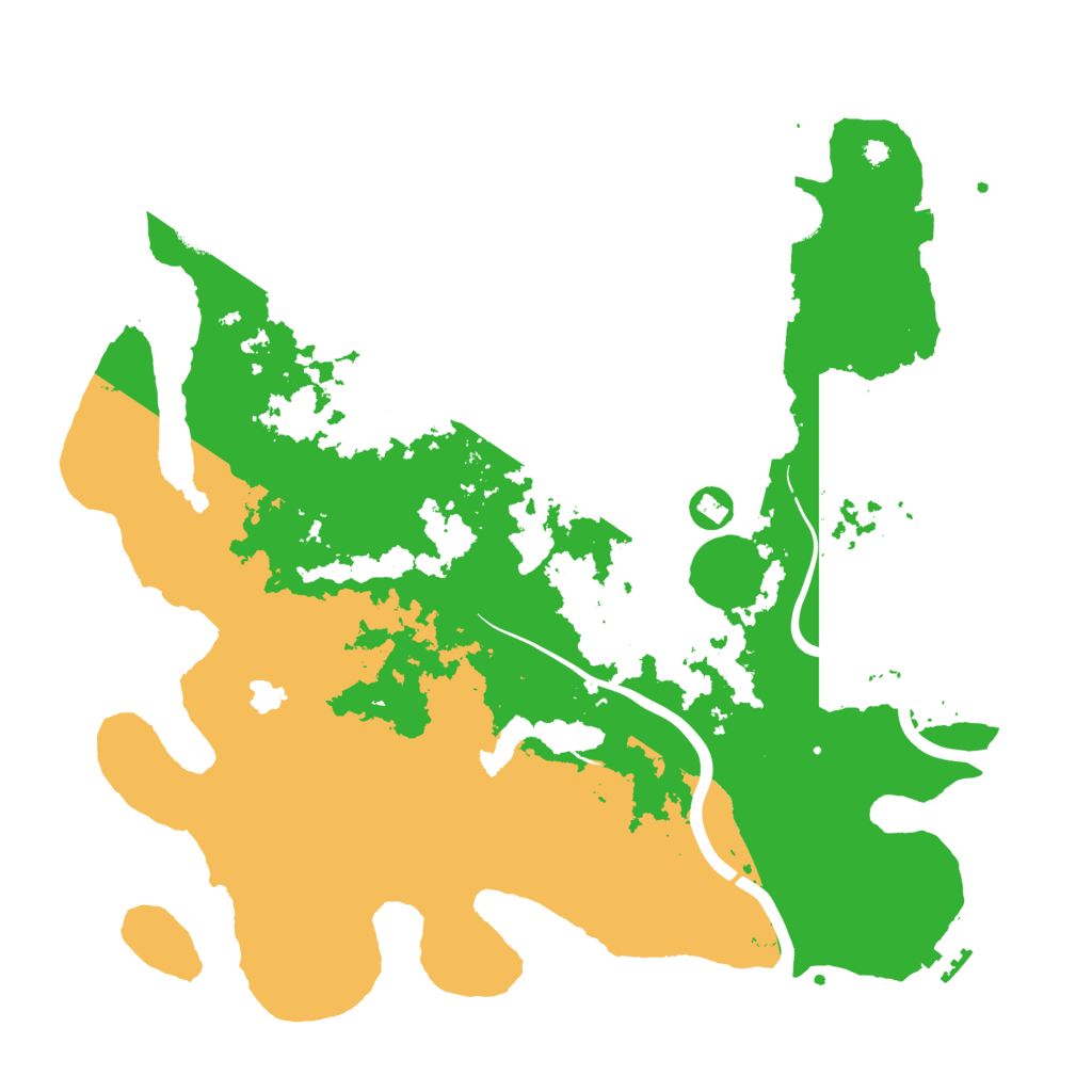 Biome Rust Map: Procedural Map, Size: 4000, Seed: 2086506437