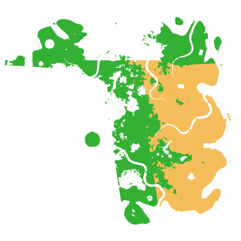 Biome Rust Map: Procedural Map, Size: 4500, Seed: 1323965639