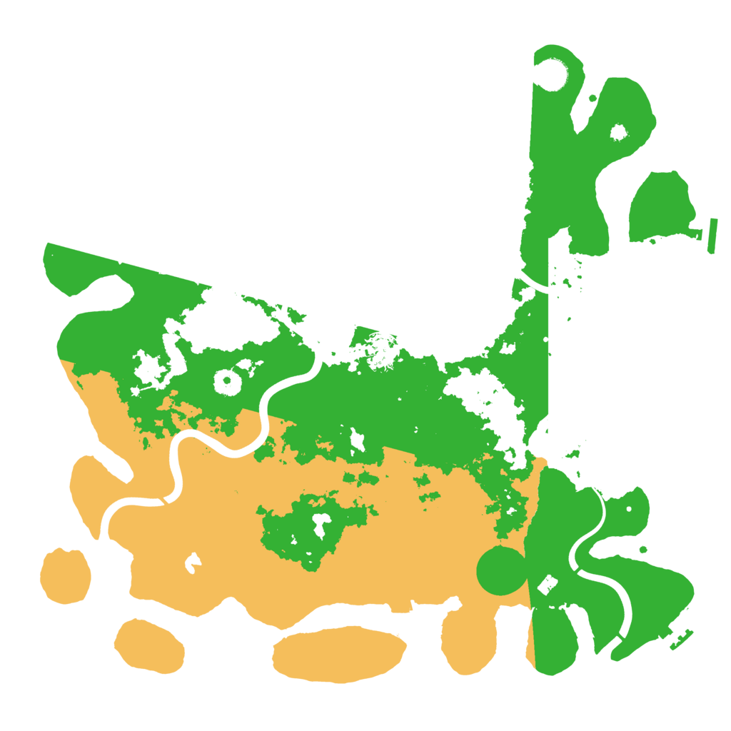 Biome Rust Map: Procedural Map, Size: 4000, Seed: 1156437968