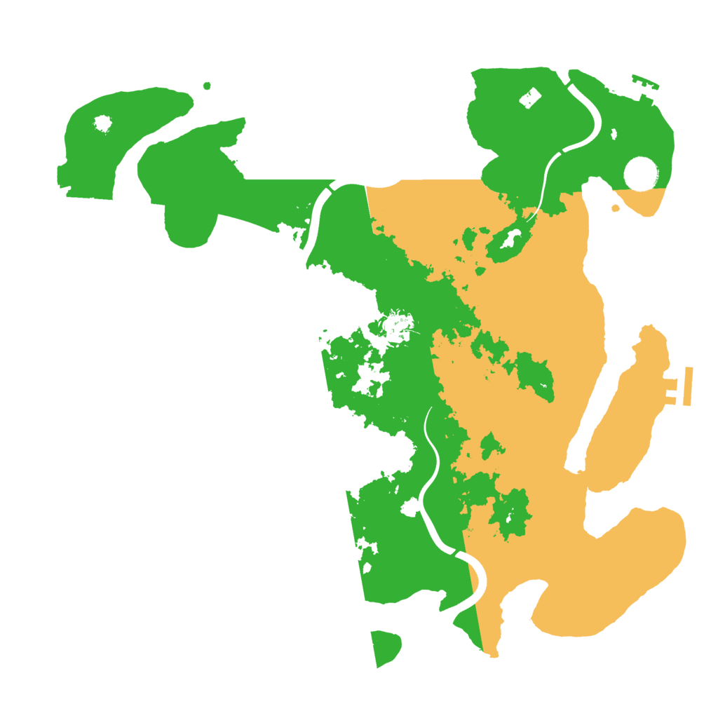 Biome Rust Map: Procedural Map, Size: 3750, Seed: 2083342707