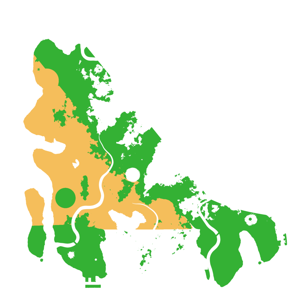 Biome Rust Map: Procedural Map, Size: 4000, Seed: 401749705