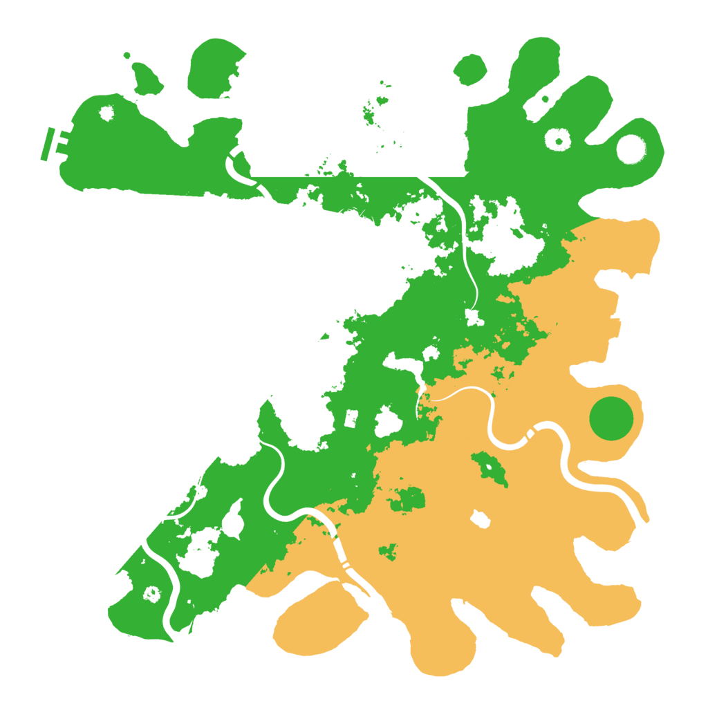 Biome Rust Map: Procedural Map, Size: 4250, Seed: 1405077460