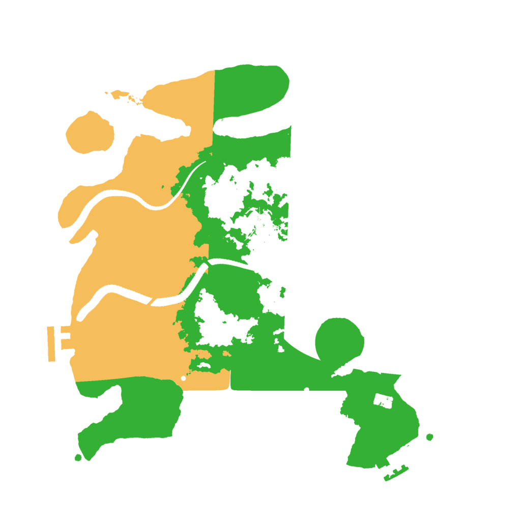 Biome Rust Map: Procedural Map, Size: 3000, Seed: 282862726