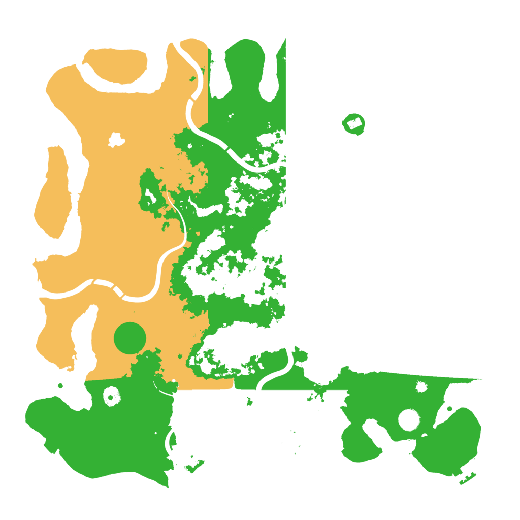 Biome Rust Map: Procedural Map, Size: 4250, Seed: 500040207