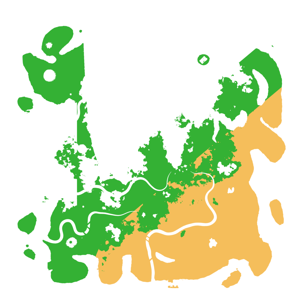 Biome Rust Map: Procedural Map, Size: 4500, Seed: 247712968