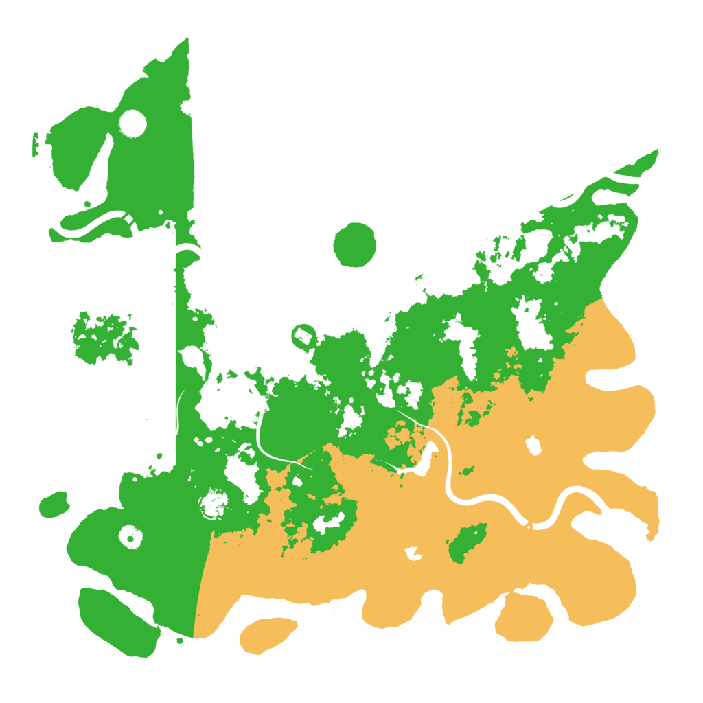 Biome Rust Map: Procedural Map, Size: 4500, Seed: 272