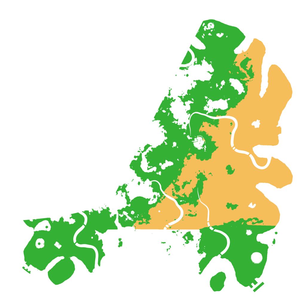 Biome Rust Map: Procedural Map, Size: 4750, Seed: 227248303
