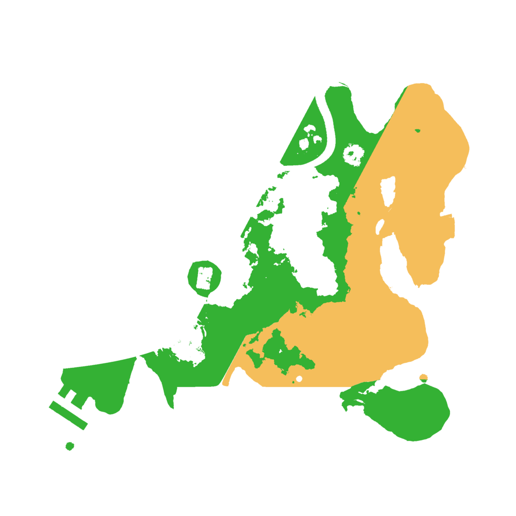 Biome Rust Map: Procedural Map, Size: 2500, Seed: 5000010