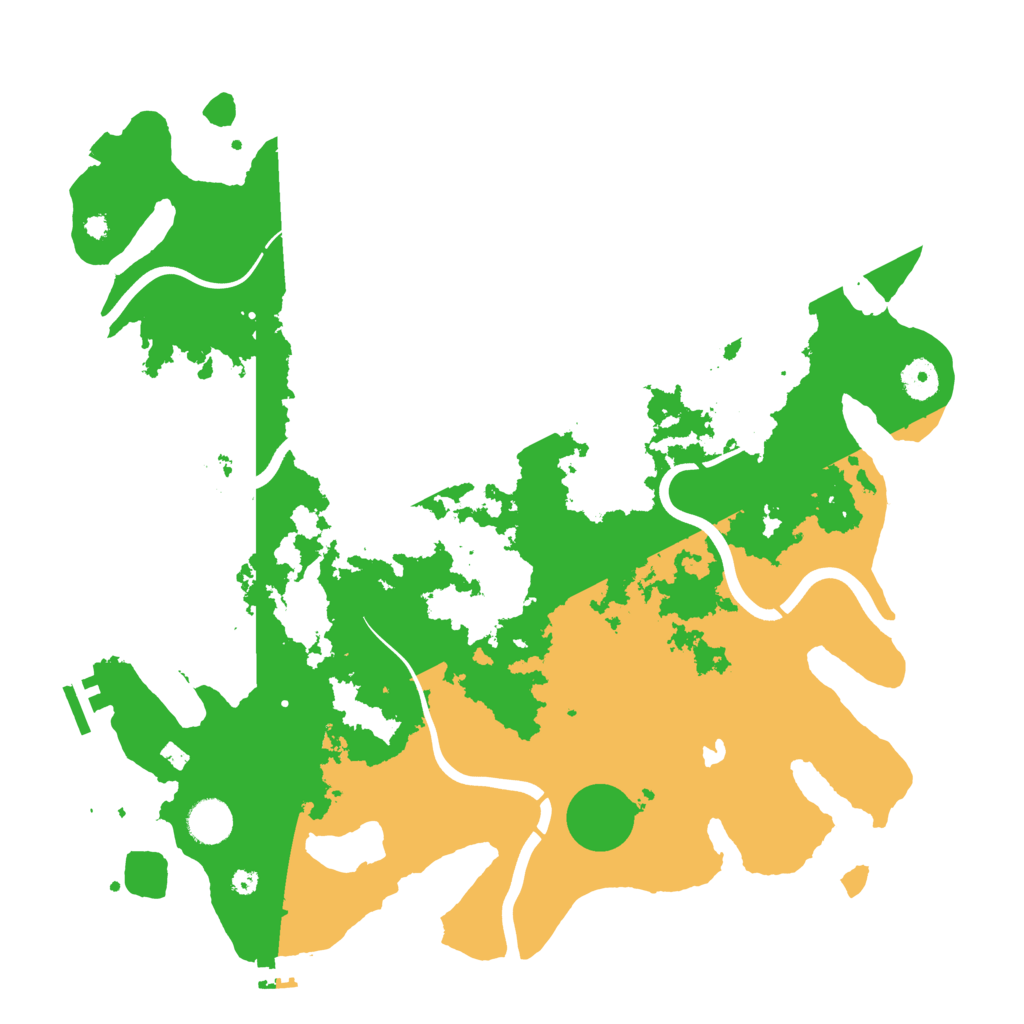 Biome Rust Map: Procedural Map, Size: 4000, Seed: 962632536