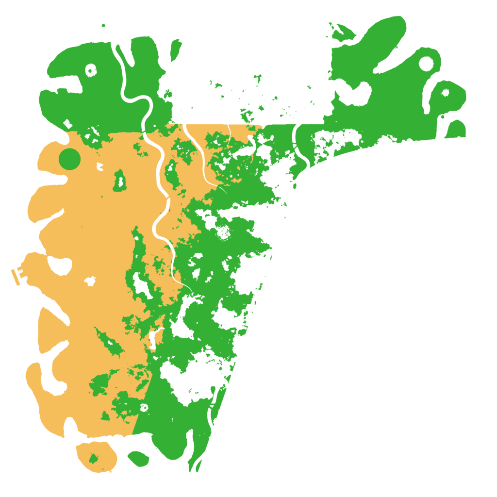 Biome Rust Map: Procedural Map, Size: 6000, Seed: 1734667993