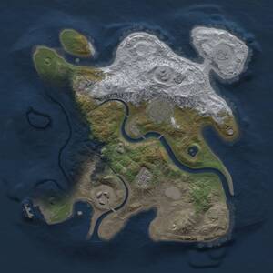 Thumbnail Rust Map: Procedural Map, Size: 2600, Seed: 26000, 7 Monuments