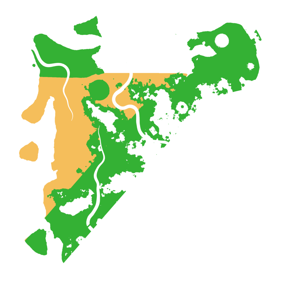 Biome Rust Map: Procedural Map, Size: 3800, Seed: 100426