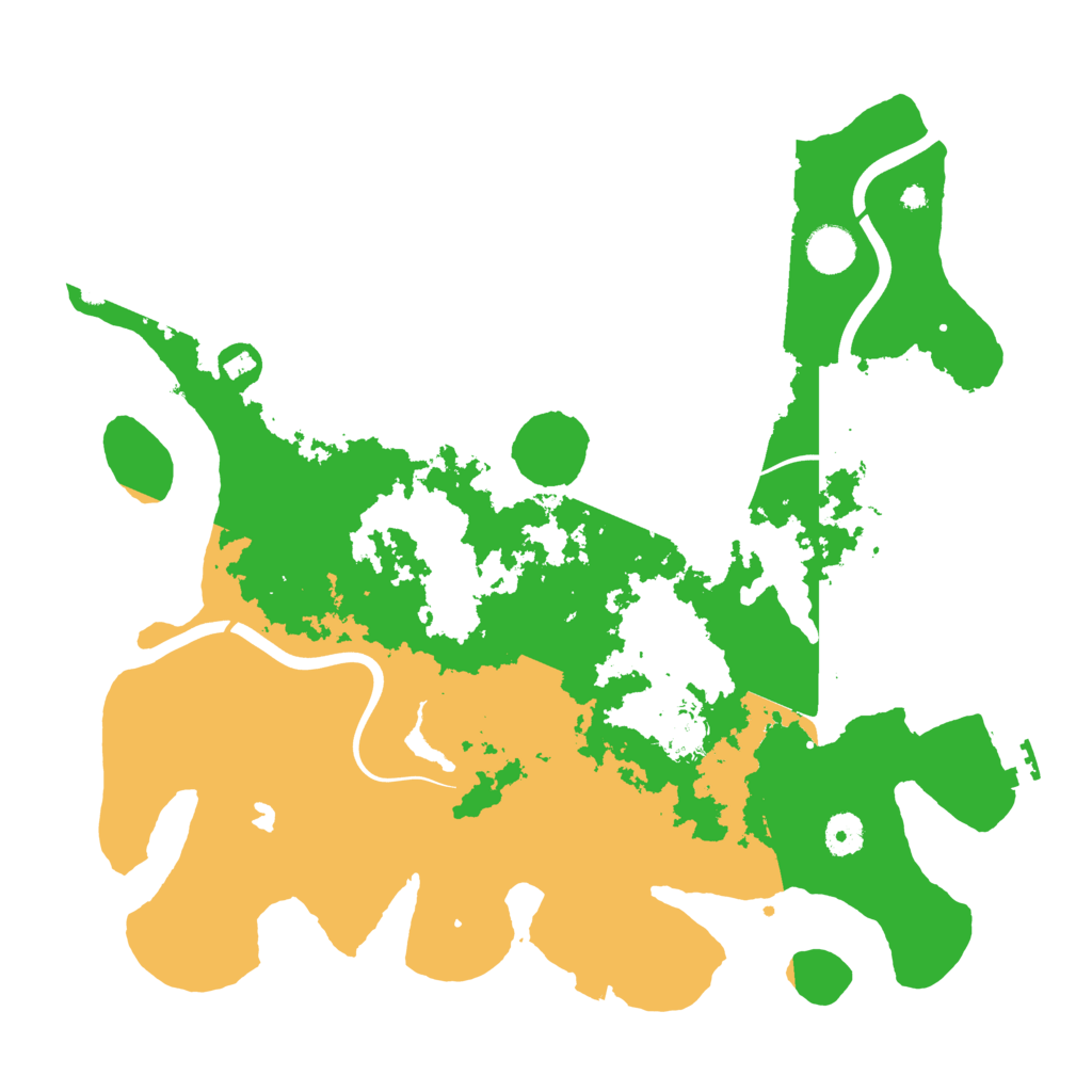 Biome Rust Map: Procedural Map, Size: 4000, Seed: 1017450004